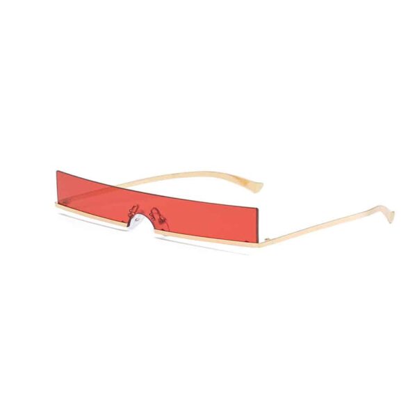 lunettes de soleil cool avec usine de métal