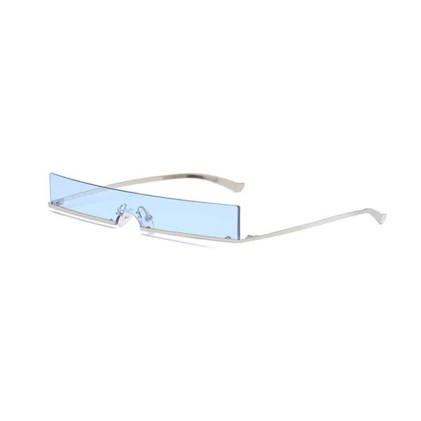 lunettes de soleil cool avec usine de métal