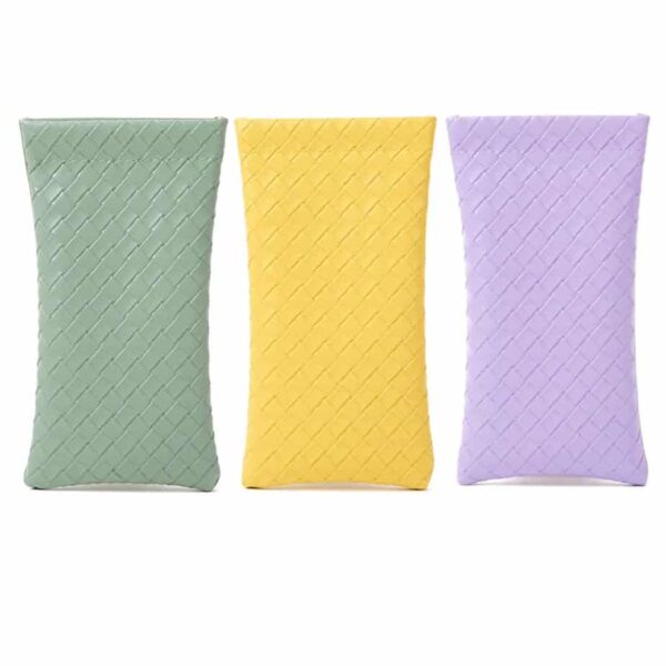 custodia per occhiali personalizzata con materiale pu